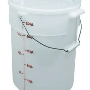 Pail w/ handle 22 qt