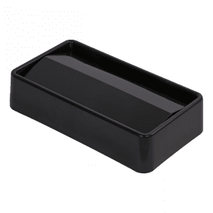 Trash Can Lid swing top 23 gallon black