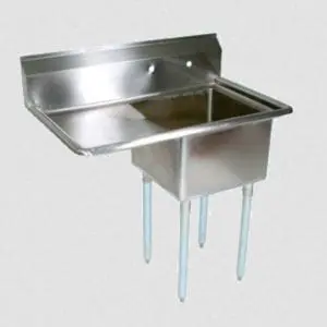 Sink 1 compartment w/left hand drain board John Boos