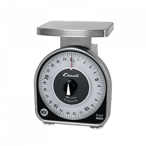Scale 25 lb, dial
