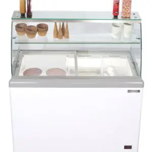Ice Cream Dipping Cabinet 8 tub unit Maxximum