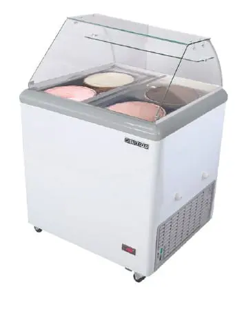 Ice Cream Dipping Cabinet 4 tub unit Maxximum