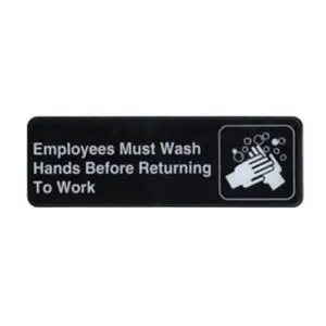 Wash Hands Sign