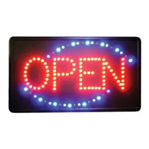 Lighted Open Sign