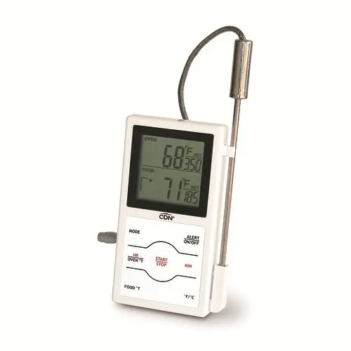 Thermometer/Timer Dual Sensing CDN