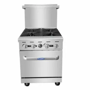 Range 4 burner Gas Atosa