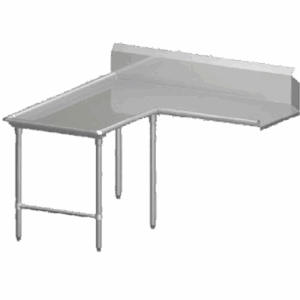 Dishtable, clean, corner, 60" x 108" John Boos