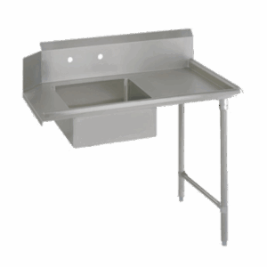 Dishtable, soiled, straight, 72" x 30" John Boos