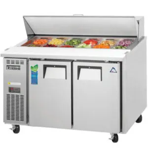 Everest EPR2-24 48-in Sandwich / Salad Prep Table Refrigerator