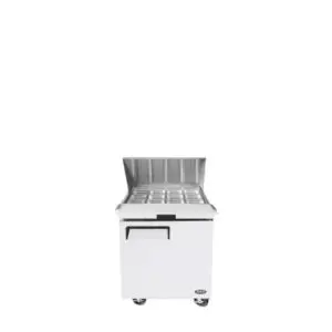 Atosa MSF8305GR 27-in Mega Top Sandwich / Salad Prep Table Refrigerator