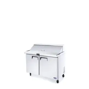 Atosa MSF8306GR 48-in Mega Top Sandwich / Salad Prep Table Refrigerator