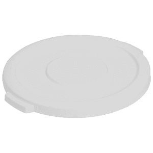 Trash Can Lid 32 gallon white