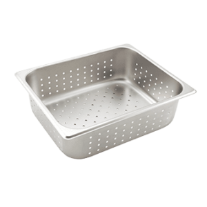 Steam Table Pan Half size x 4" deep perforated