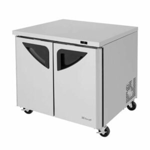 Super Deluxe Series Undercounter Freezer, two-section, 9.0 cu. ft., se
