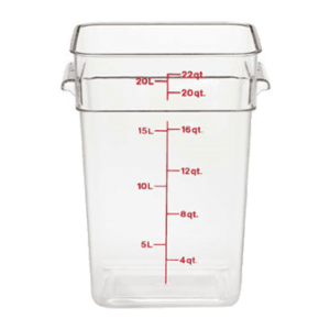 Food Container, 22 qt
