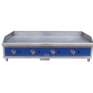 Globe GG48G 48" Manual Gas Griddle, 1'' plate