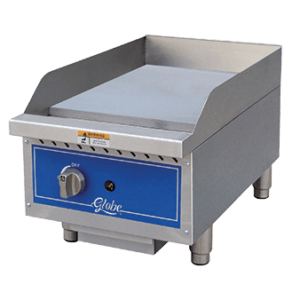 Globe GG15G 15" Manual Gas Griddle, 1'' plate