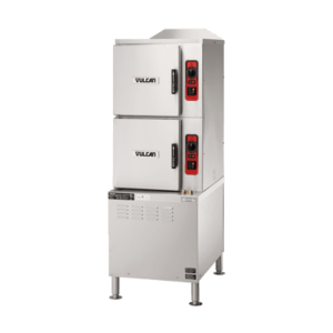 ET Series Convection Steamer, electric, 2 compartments, 24'' cabinet b
