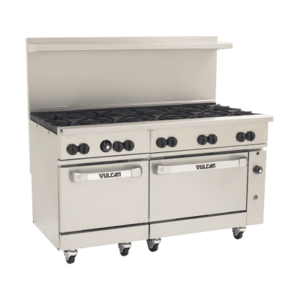 Endurance Restaurant Range, gas, 60'', (10) 30,000 BTU burners with li